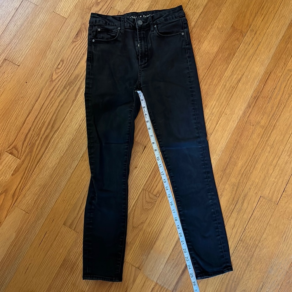 Articles of Society Faded Black Stretch Skinny Jeans